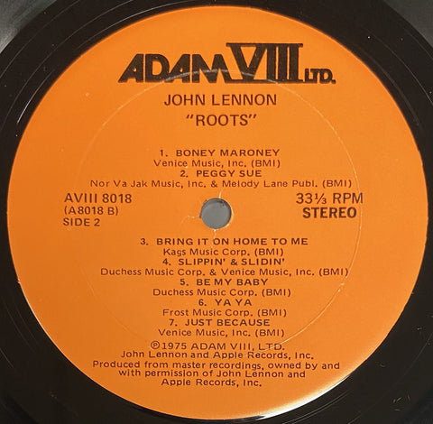 John Lennon Sings The Great Rock & Roll Hits (Roots)