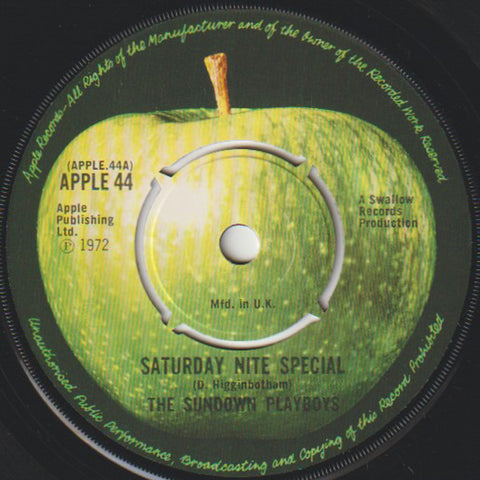 Saturday Nite Special / Valse De Soleil Coucher