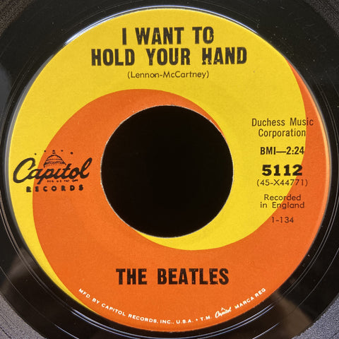 I Want To Hold Your Hand / I Saw Her Standing There