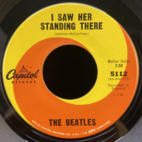 I Want To Hold Your Hand / I Saw Her Standing There