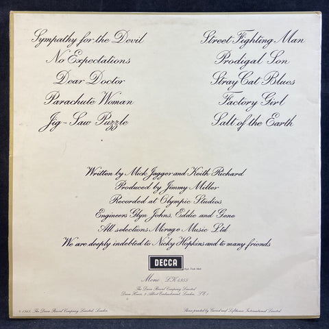 Beggars Banquet