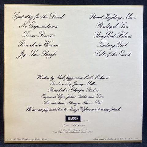 Beggars Banquet