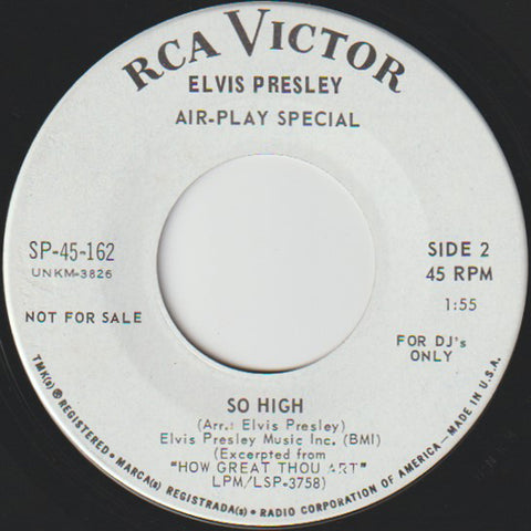 How Great Thou Art / So High