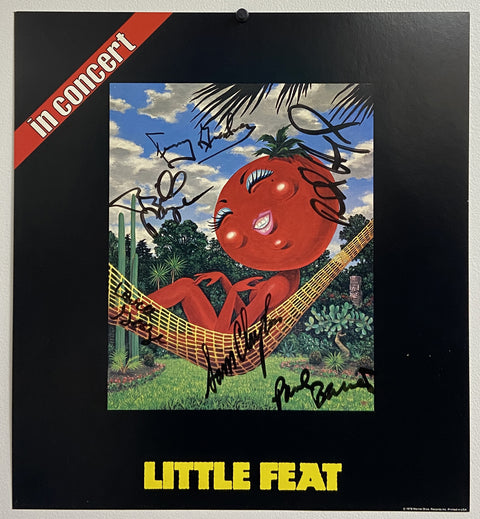 In Concert Autographed Promo Poster
