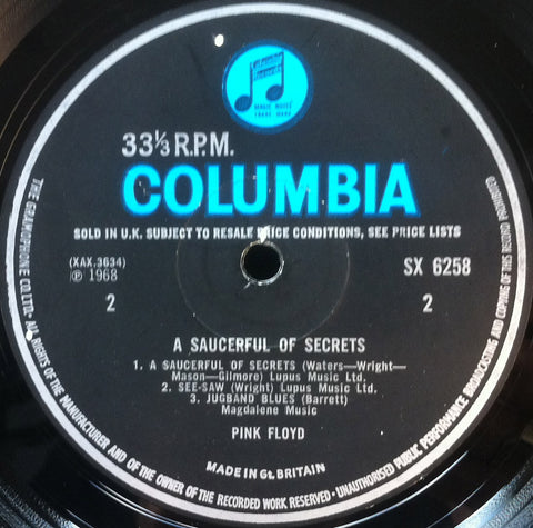 Saucerful Of Secrets