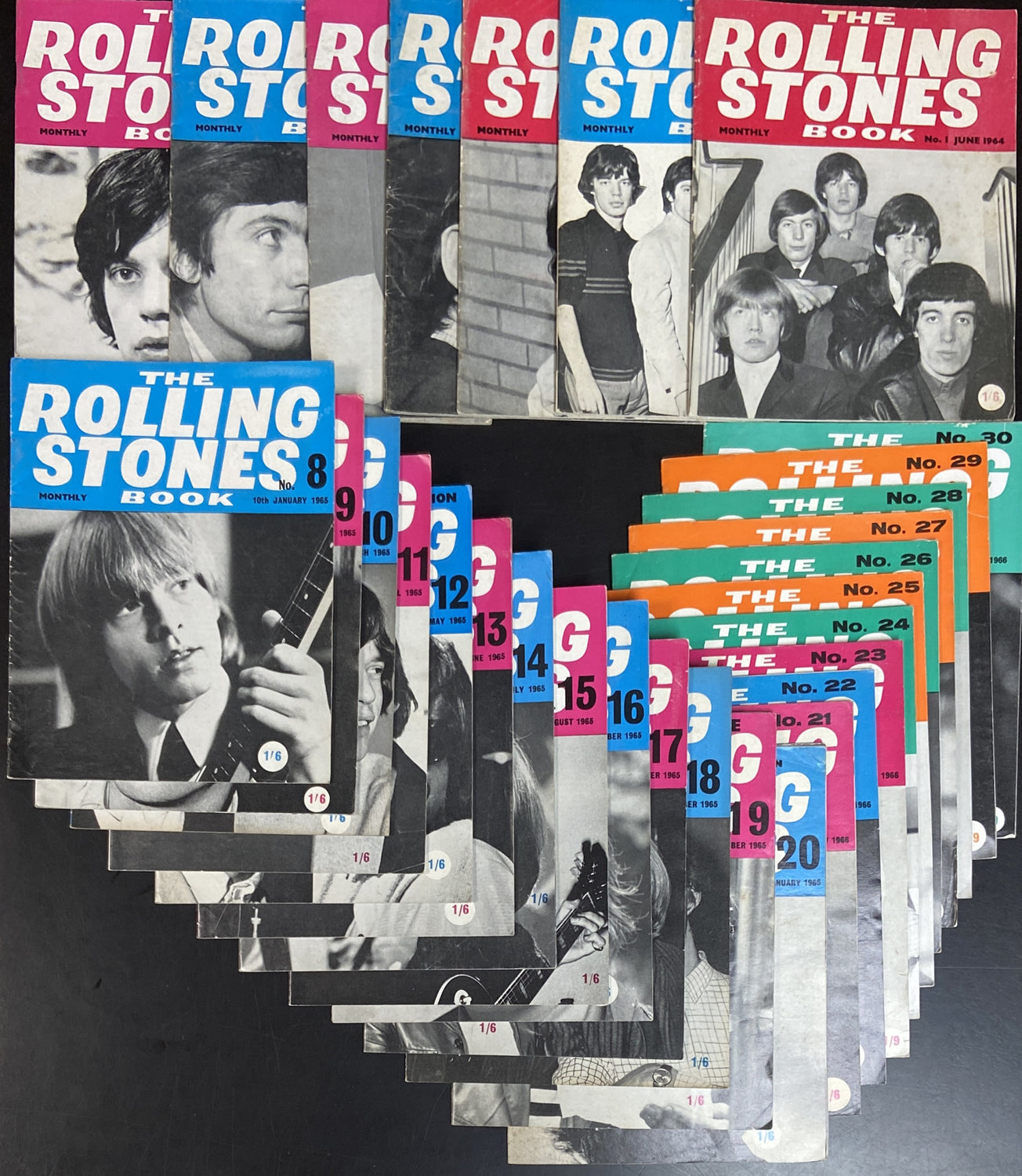 THE ROLLING STONES BOOK 1966 ㉙㉚号 2冊セット Rolling Stones Book – rockaway.com