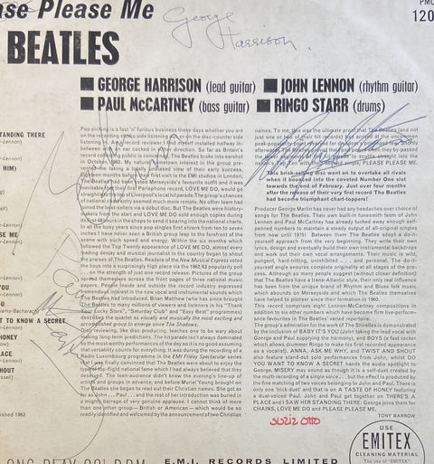 Fully Signed Please Please Me