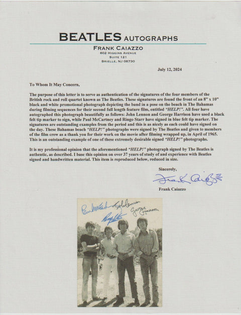 1965 Fully Signed Photograph