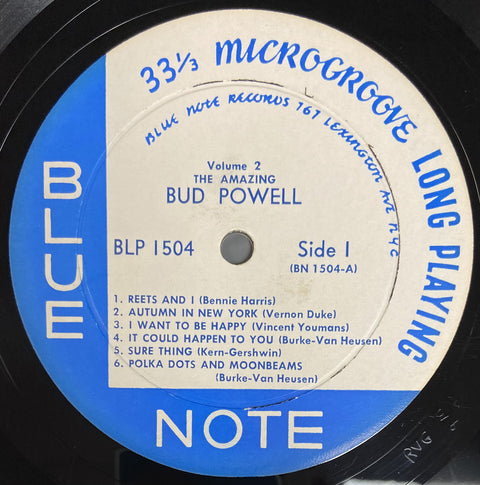 The Amazing Bud Powell Volume 2