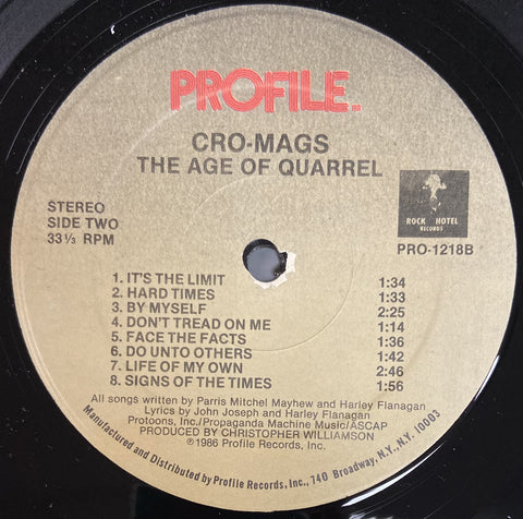 Age Of Quarrel