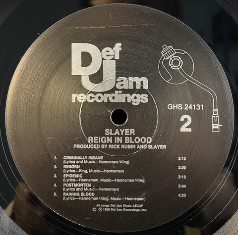 Reign In Blood