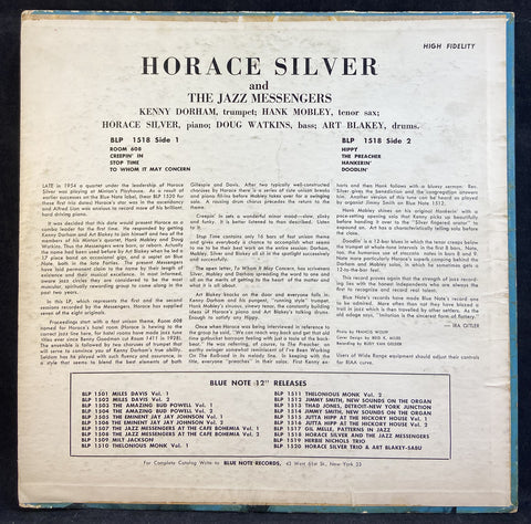 Horace Silver And The Jazz Messengers