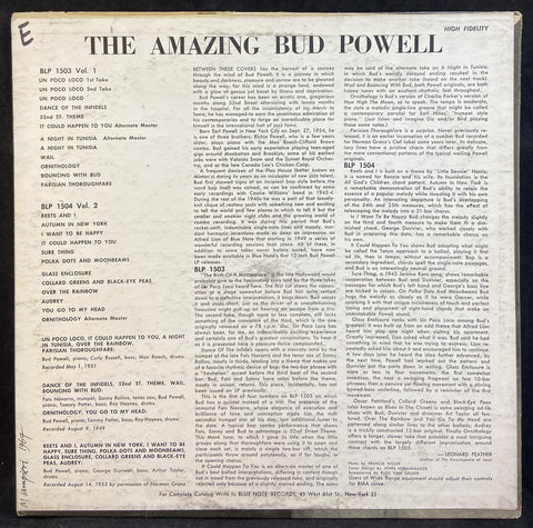 The Amazing Bud Powell Volume 1
