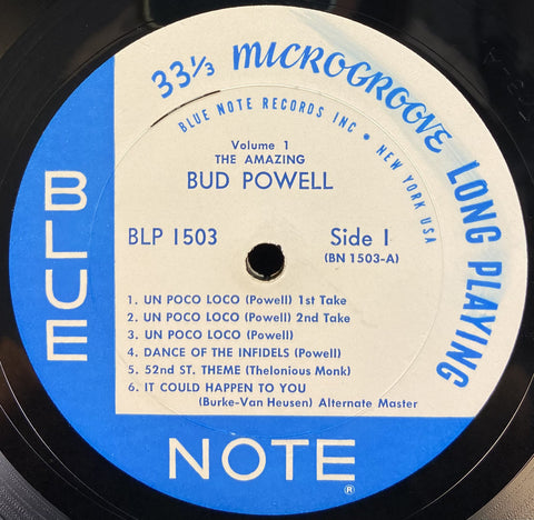 The Amazing Bud Powell Volume 1