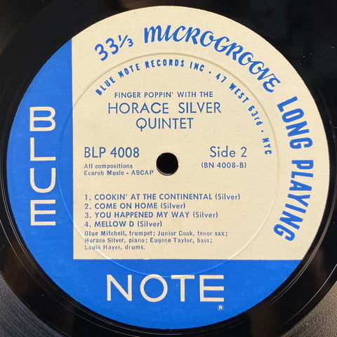 Finger Poppin' With The Horace Silver Quintet
