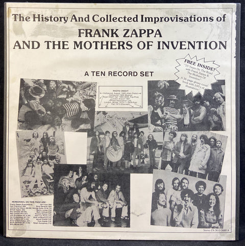 The History And Collected Improvisations Of Frank Zappa And The Mothers Of Invention