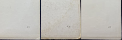 White Album Set Of Three, 007 / 008 / 009