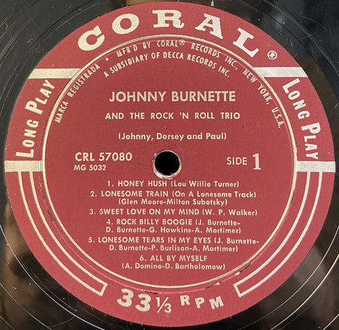 Johnny Burnette And The Rock 'N Roll Trio