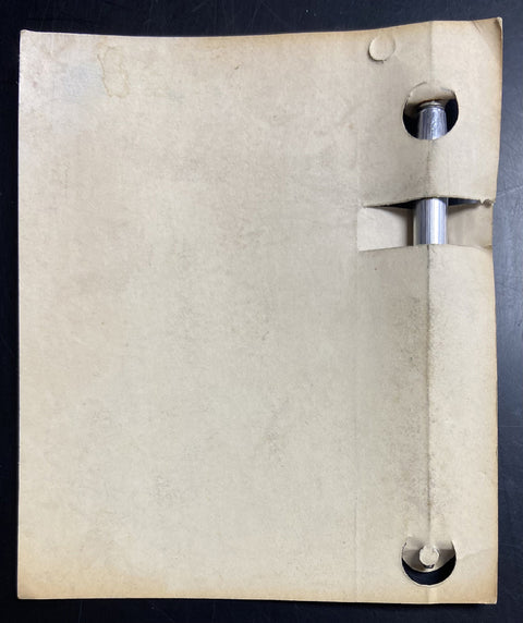 Pen With Backing Card