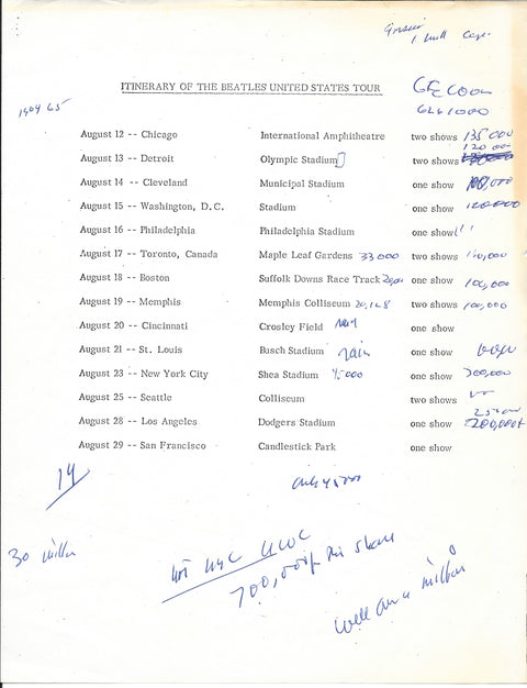 1966 San Francisco Candlestick Park Concert File