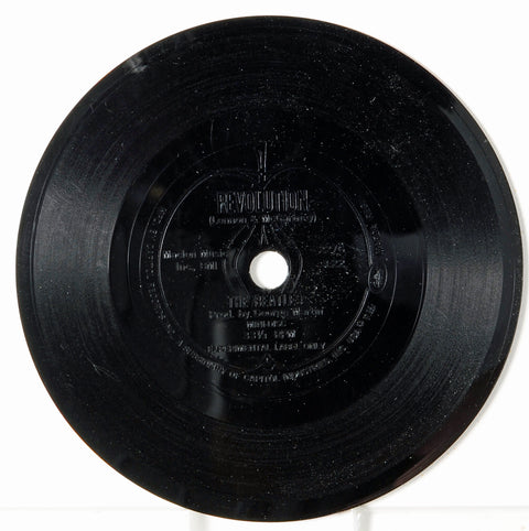 RIGID VINYL version of 'Hey Jude' Pocket Disc flexi-disc