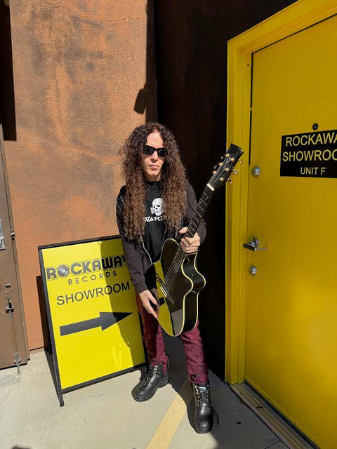 Marty Friedman Owned, Played, and Signed Alvarez Yairi Acoustic Guitar