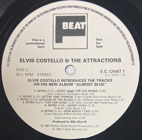 Elvis Costello Introduces The Tracks On His New Album Almost Blue