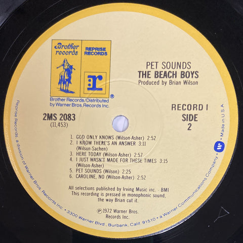 Carl And The Passions - So Tough / Pet Sounds