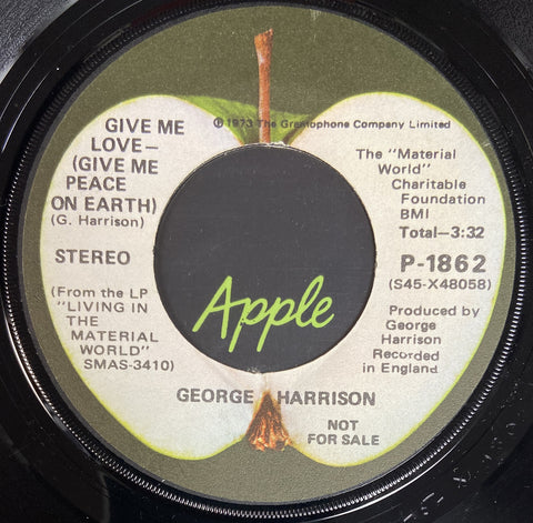 Give Me Love (Give Me Peace On Earth)  (Mono / Stereo)