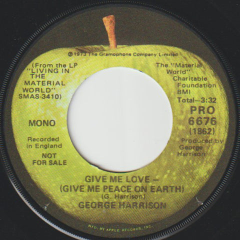 Give Me Love (Give Me Peace On Earth)  (Mono / Stereo)