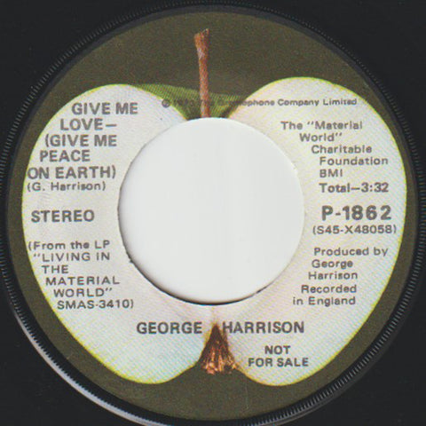 Give Me Love (Give Me Peace On Earth)  (Mono / Stereo)