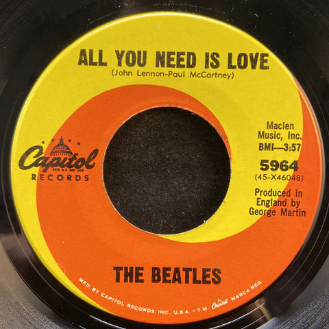 All You Need Is Love / Baby You're A Rich Man