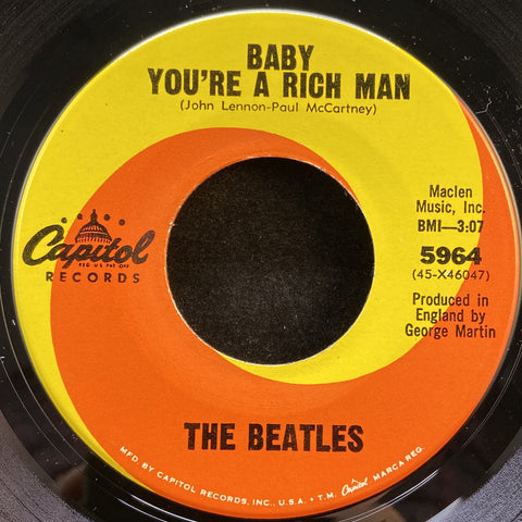 All You Need Is Love / Baby You're A Rich Man