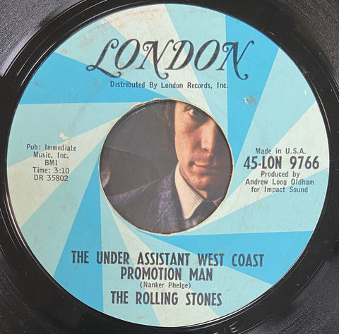 Satisfaction / Under Assistant West Coast Promotion Man