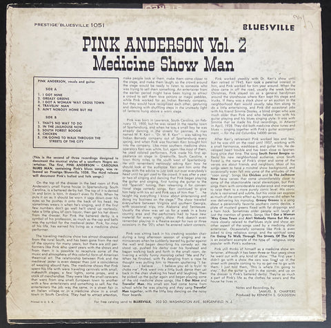 Vol. 2: Medicine Man Show