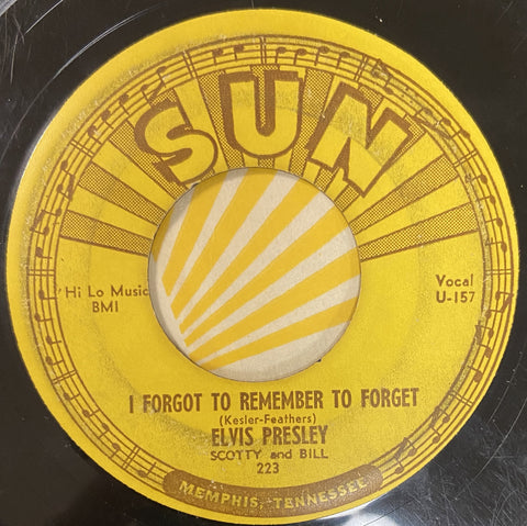 Mystery Train / I Forgot To Remember To Forget