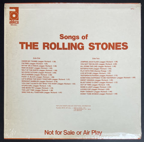 Songs Of The Rolling Stones