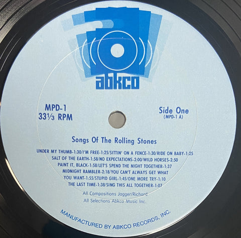 Songs Of The Rolling Stones