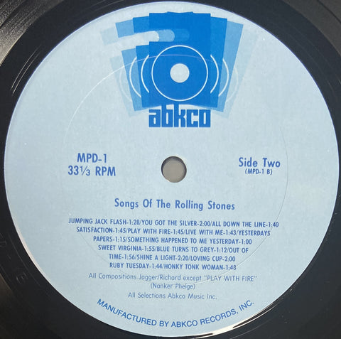 Songs Of The Rolling Stones