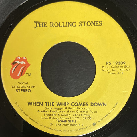 Beast Of Burden / When The Whip Comes Down