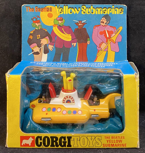 Yellow Submarine Corgi Toy