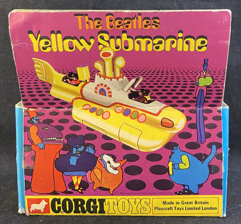 Yellow Submarine Corgi Toy