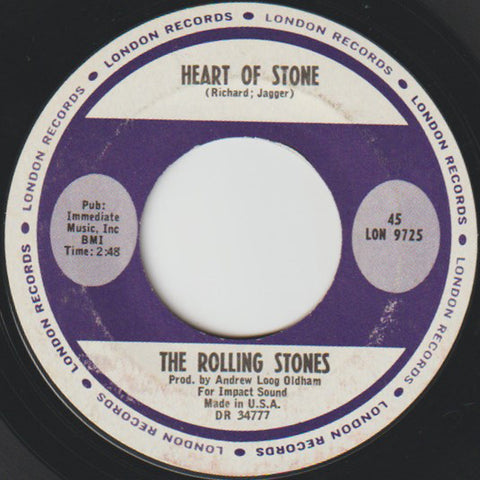 Heart Of Stone / What A Shame