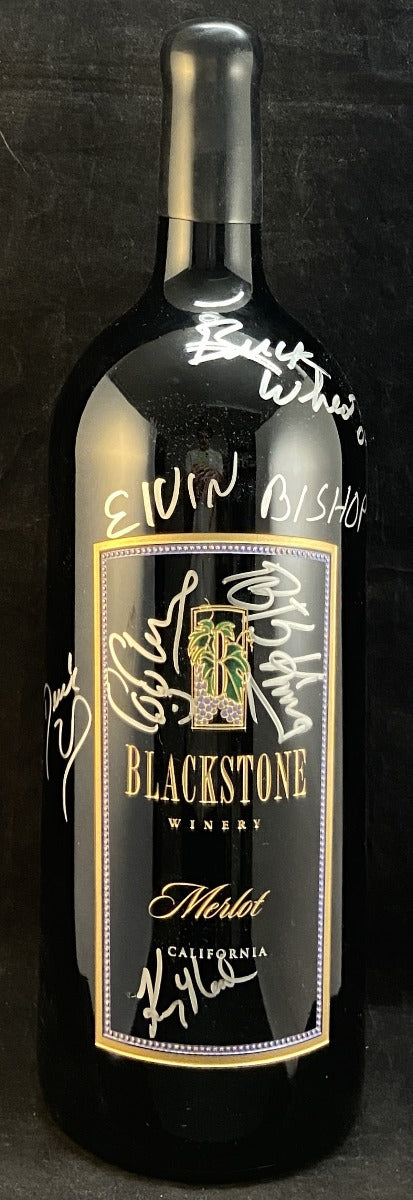 Autographed Wine Bottle