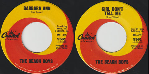 Barbara Ann / Girl Don't Tell Me