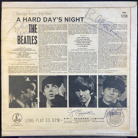Fully Signed Hard Day's Night
