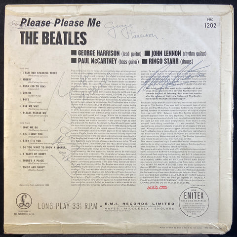 Fully Signed Please Please Me