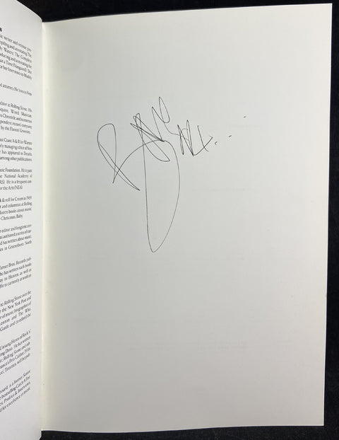 Autographed Rock And Roll Hall Of Fame Program