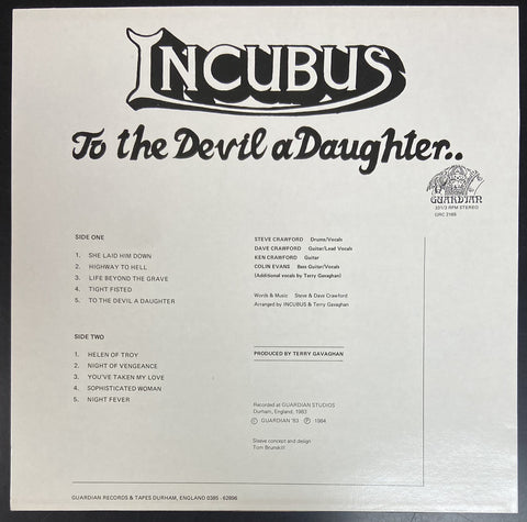 To The Devil A Daughter