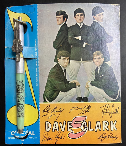 Pen With Backing Card